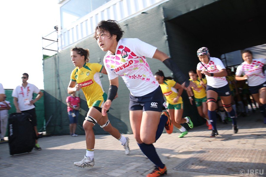 2015/12/4「HSBCワールドラグビー女子セブンズシリーズ2015-2016 第1戦 ドバイ大会」ボウル決勝 サクラセブンズ vs ブラジル代表