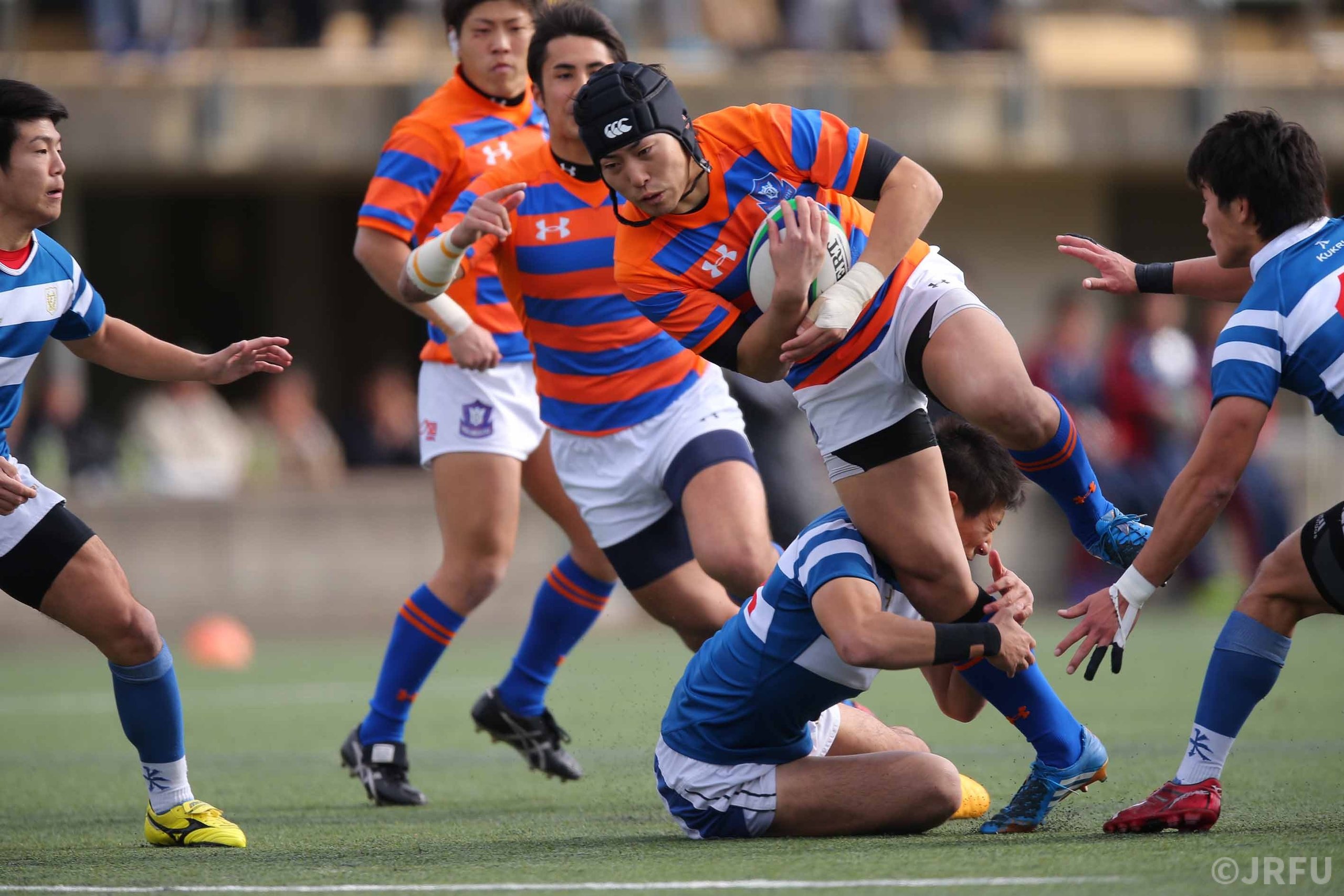 12/5「第52回全国大学ラグビーフットボール選手権大会」ファーストステージ・福岡工業大学 vs 法政大学