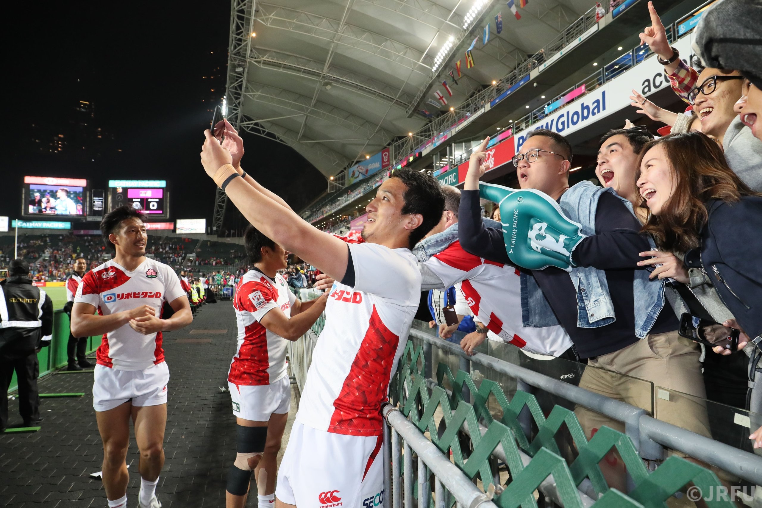 「HSBCワールドラグビーセブンズシリーズ2018-2019コアチーム予選大会」準々決勝　ウルグアイ戦