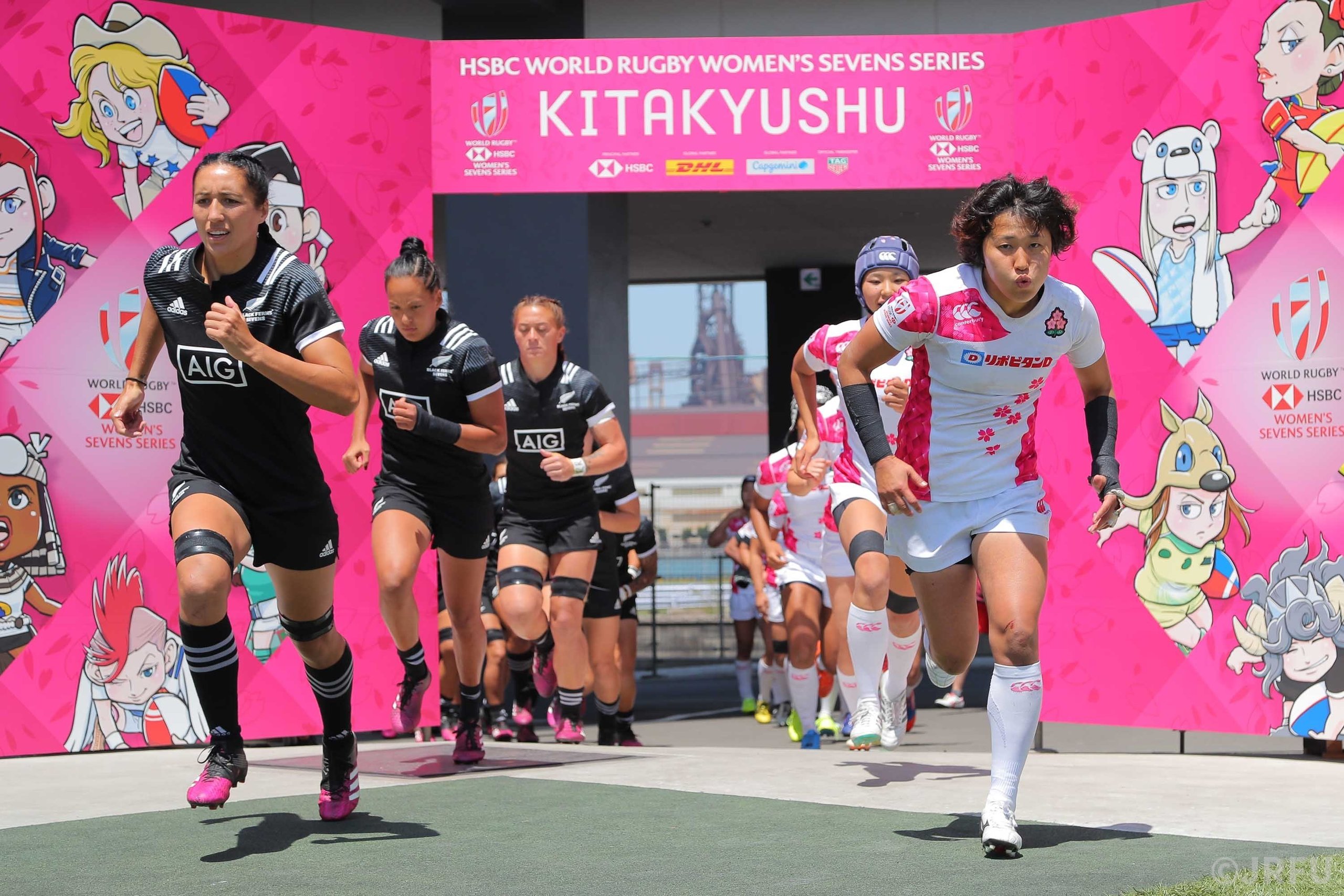 「HSBCワールドラグビー女子セブンズシリーズ 第3戦 北九州大会」プールB第1戦 ニュージーランド戦