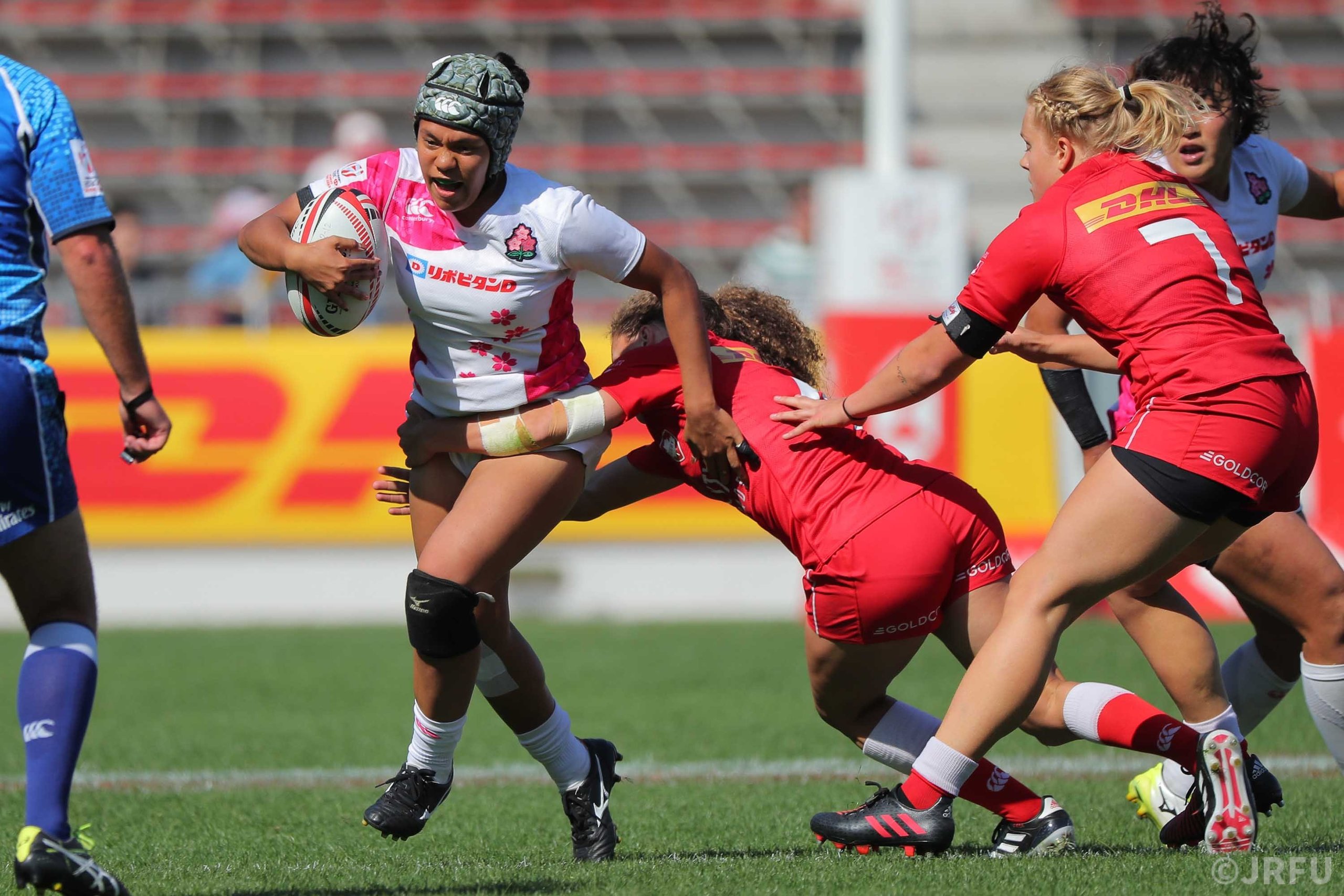 「HSBCワールドラグビー女子セブンズシリーズ 第3戦 北九州大会」11位/12位 決定戦 カナダ戦