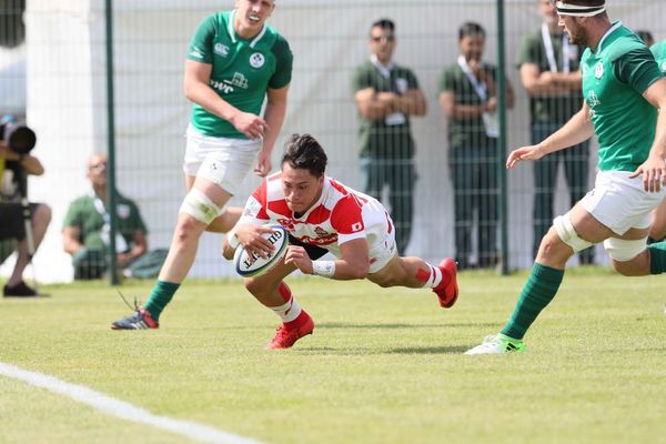2018/6/17「ワールドラグビーU20チャンピオンシップ2018」最終戦 U20日本代表 vs U20アイルランド代表