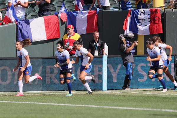 「ラグビーワールドカップ・セブンズ2018」第1戦 フランス戦