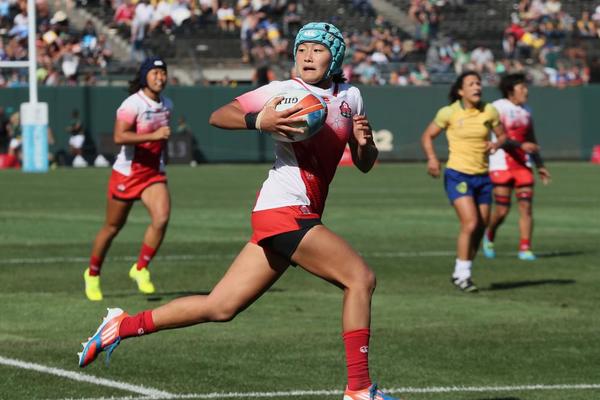 「ラグビーワールドカップ・セブンズ2018」チャレンジトーナメント準々決勝 ブラジル戦