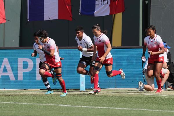 「ラグビーワールドカップ・セブンズ2018」チャレンジトーナメント準決勝 フィジー戦