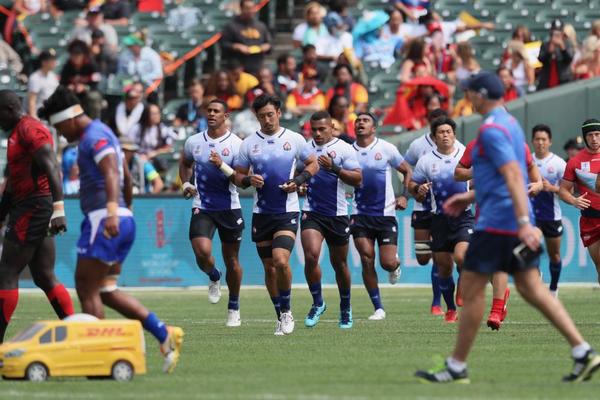 「ラグビーワールドカップ・セブンズ2018」13位〜16位決定トーナメント 　ロシア戦