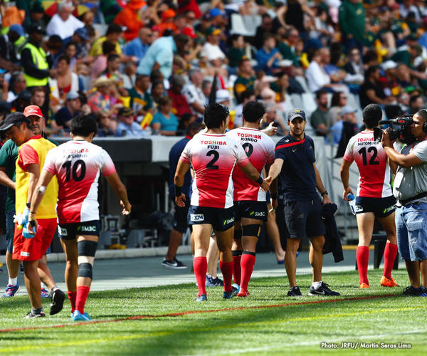 2018/12/8「HSBCワールドラグビーセブンズシリーズ2018-2019 第2戦 ケープタウン大会」プールB第2戦 男子セブンズ日本代表 vs アルゼンチン代表