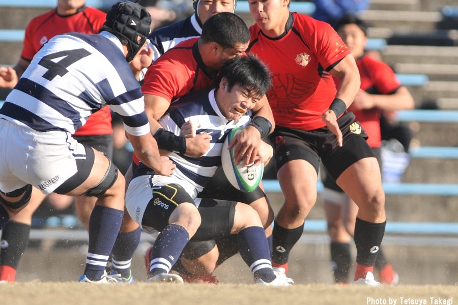 12/20「第52回全国大学ラグビーフットボール選手権大会」セカンドステージ・帝京大学vs関西大学