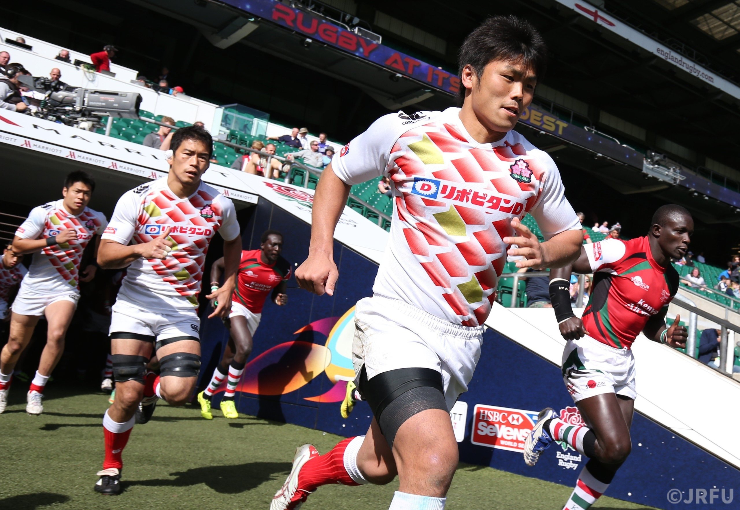 2015/5/17「HSBCセブンズワールドシリーズ2014-2015 ロンドンセブンズ」ボウル準々決勝 男子セブンズ日本代表 vs ケニア代表