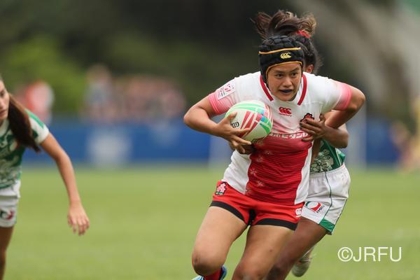 4/4 女子セブンズ日本代表　HSBCワールドラグビー女子セブンズシリーズ2019-2020 コアチーム昇格大会　プールXメキシコ戦