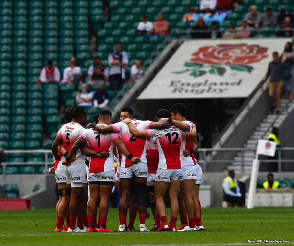 5/25「HSBC ワールドラグビーセブンズシリーズ2018-2019第9戦イングランド大会」　プールA第1戦　南アフリカ戦