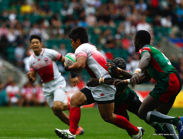 5/26「HSBC ワールドラグビーセブンズシリーズ2018-2019第9戦イングランド大会」　13位決定トーナメント　ケニア戦 