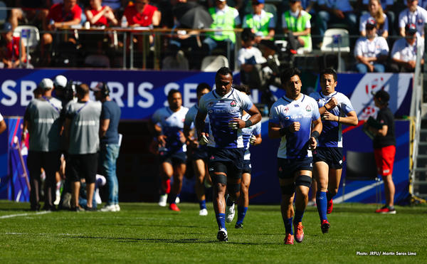 6/2「HSBC ワールドラグビーセブンズシリーズ2018-2019第10戦フランス大会」　チャレンジトロフィートーナメント 準々決勝戦　イングランド戦 