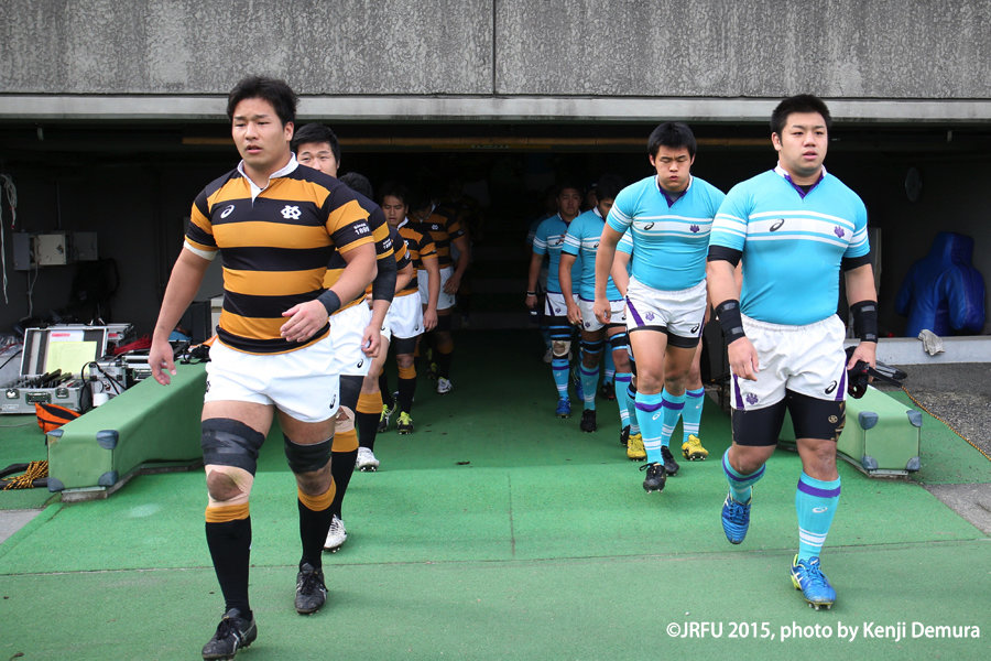 12/27「第52回全国大学ラグビーフットボール選手権大会」セカンドステージ・筑波大学vs慶應義塾大学