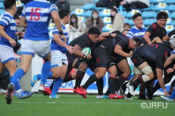 12/13「第57回全国大学ラグビーフットボール選手権大会」３回戦　日本大学 vs 福岡工業大学