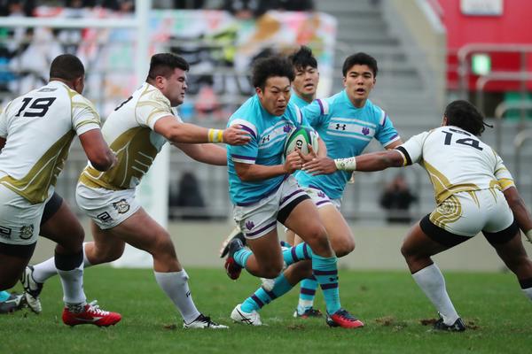 12/13「第57回全国大学ラグビーフットボール選手権大会」3回戦　流通経済大学 vs 筑波大学