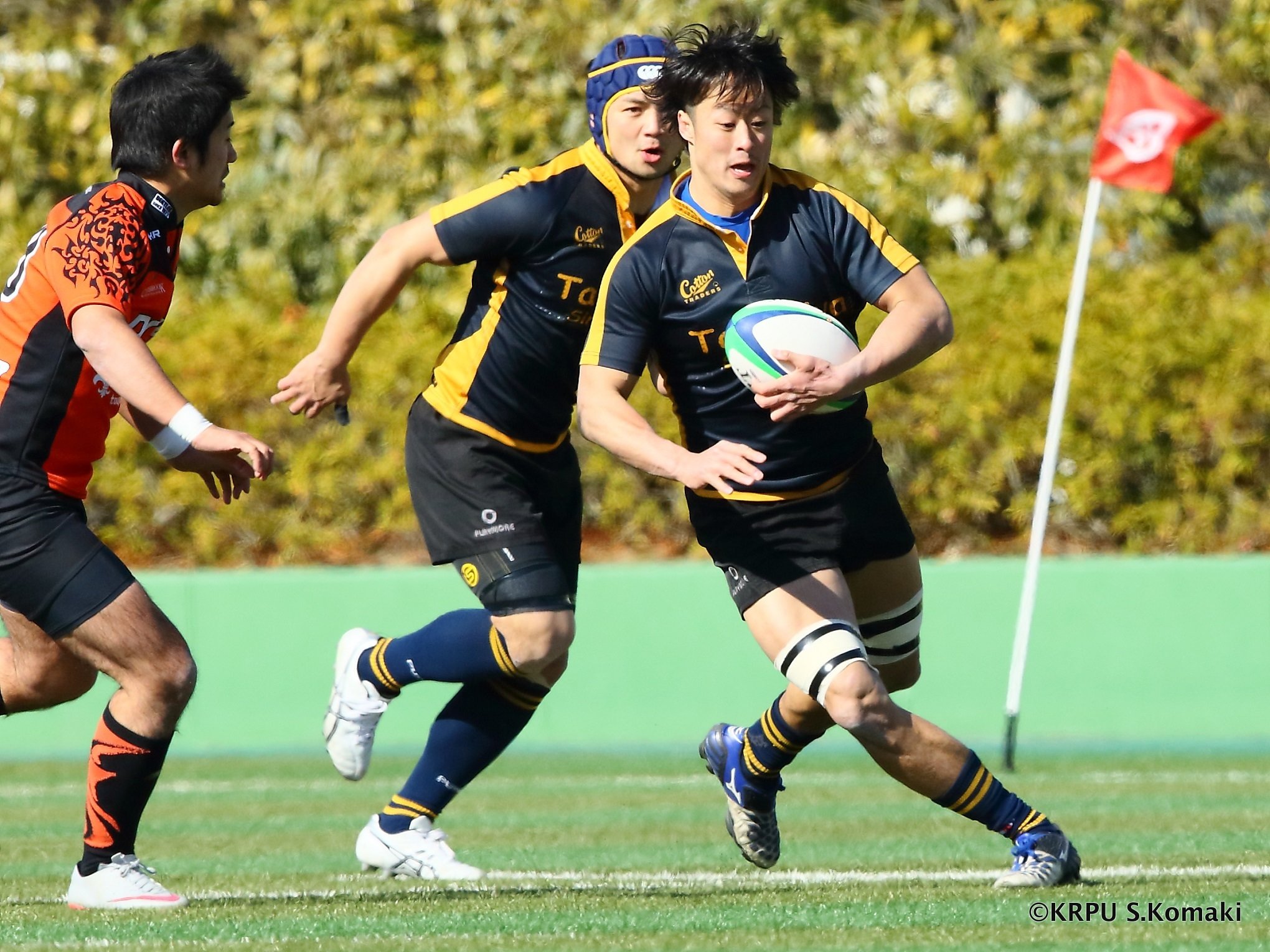 2016/1/24「第23回全国クラブラグビーフットボール大会」神奈川タマリバクラブ vs 福岡かぶと虫RFC