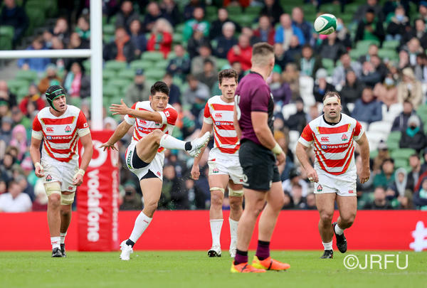 2021/11/6 日本代表（Brave Blossoms）vs アイルランド代表