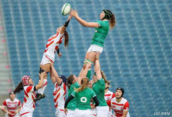 2021/11/20　ヨーロッパ遠征2021　女子日本代表（サクラフィフティーン） vs 女子アイルランド代表