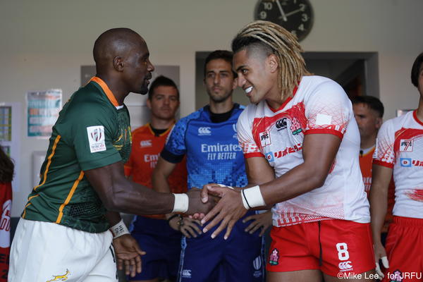 2021/12/3 HSBCワールドラグビーセブンズシリーズ　vs南アフリカ代表