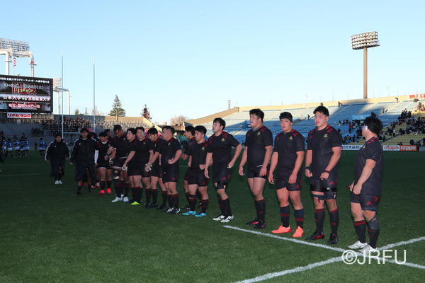 12/18「第58回全国大学ラグビーフットボール選手権大会」4回戦　日本大学 vs 日本体育大学