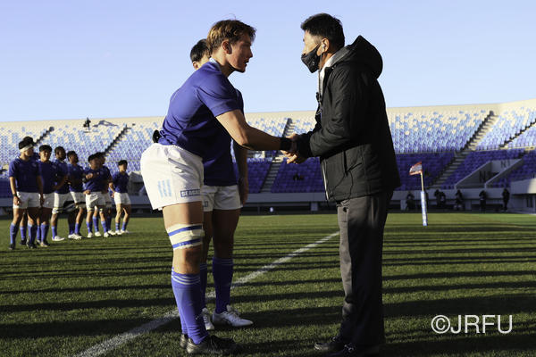 12/26「第58回全国大学ラグビーフットボール選手権大会」準々決勝　東海大学 vs 慶應義塾大学