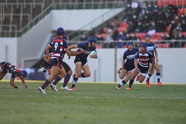 第101回全国高等学校ラグビーフットボール大会　準々決勝　佐賀工業対桐蔭学園