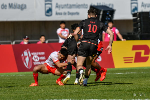 2022/1/22 HSBCワールドラグビーセブンズシリーズマラガ大会　vsドイツ代表