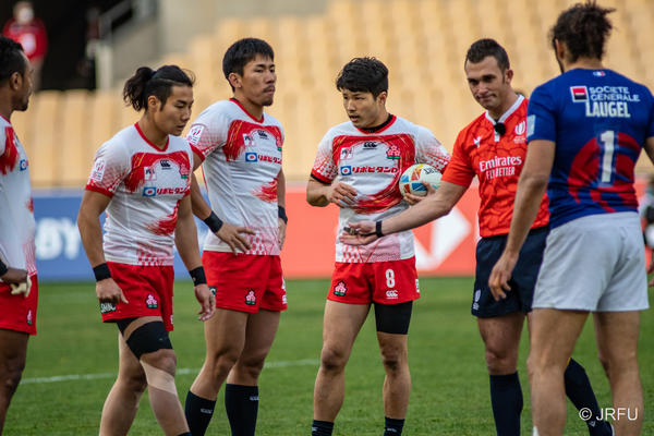 2022/1/29 HSBCワールドラグビーセブンズシリーズセビリア大会　vsフランス代表