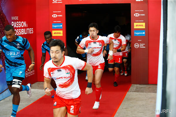 2022/4/9 HSBCワールドラグビーセブンズシリーズシンガポールセブンズ　vsフィジー