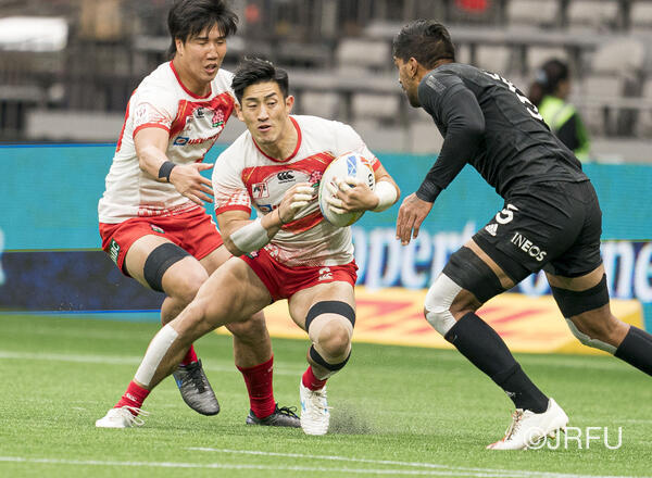 2022/4/16 HSBCワールドラグビーセブンズシリーズバンクーバーセブンズ　vsニュージーランド