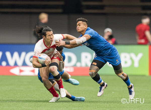 2022/4/16 HSBCワールドラグビーセブンズシリーズバンクーバーセブンズ　vsサモア