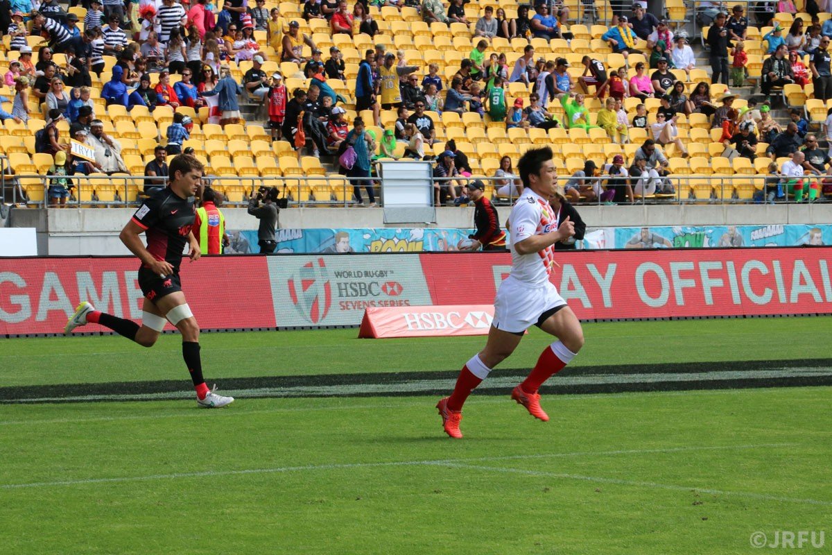 2016/1/30「HSBCワールドラグビーセブンズシリーズ 2015-2016 第3戦 ニュージーランド大会」プールB第2戦 男子セブンズ日本代表 vs アルゼンチン代表