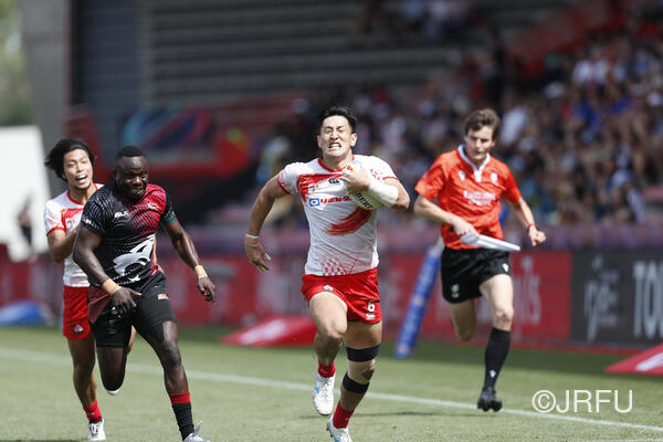 2022/5/22 HSBCワールドラグビーセブンズシリーズ2022トゥールーズ大会　vsケニア