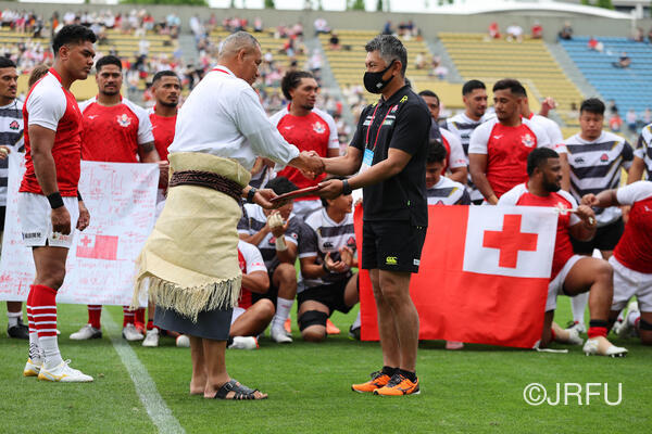 2022/6/11 ジャパンラグビーチャリティーマッチ2022  EMERGING BLOSSOMS vs TONGA SAMURAI XV