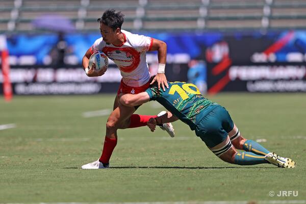 2022/8/27 HSBCワールドラグビーセブンズシリーズ2022ロサンゼルス大会　vsオーストラリア