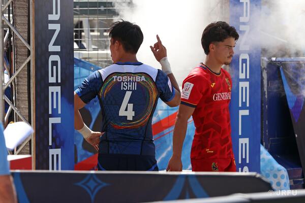 2022/8/27 HSBCワールドラグビーセブンズシリーズ2022ロサンゼルス大会　vsスペイン