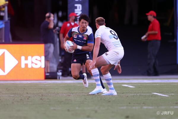 2022/8/27 HSBCワールドラグビーセブンズシリーズ2022ロサンゼルス大会　vsアルゼンチン
