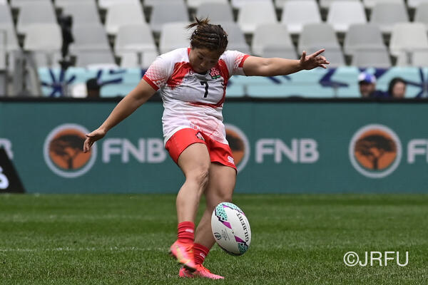 2022/9/10 ラグビーワールドカップセブンズ2022南アフリカ大会　vs南アフリカ