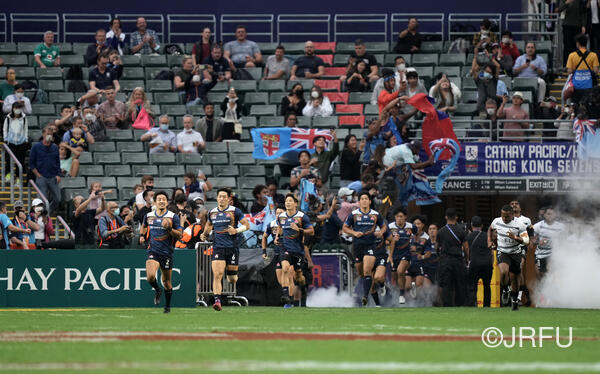 2022/11/4 HSBCワールドラグビーセブンズシリーズ2023香港大会　vsフィジー