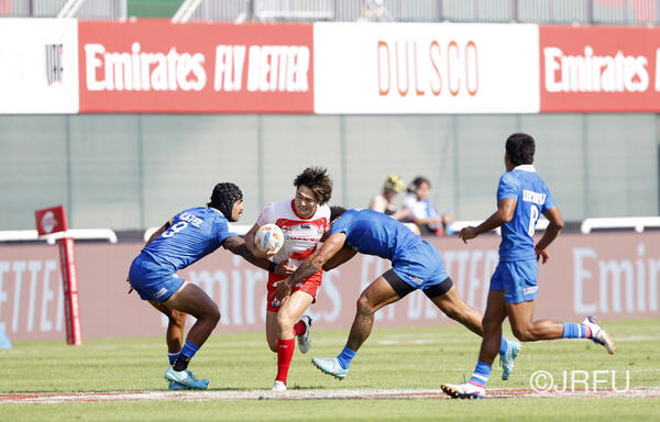 2022/12/02 HSBCワールドラグビーセブンズシリーズ2023 ドバイ大会　vs サモア