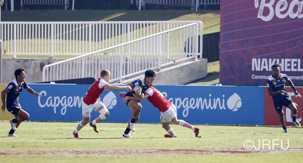 2022/12/03 HSBCワールドラグビーセブンズシリーズ2023 ドバイ大会　vs 英国