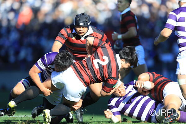 12/25「第59回全国大学ラグビーフットボール選手権大会」準々決勝　早稲田大学vs明治大学