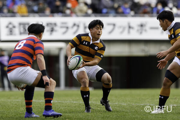 12/25「第59回全国大学ラグビーフットボール選手権大会」準々決勝　京都産業大学vs慶應義塾大学