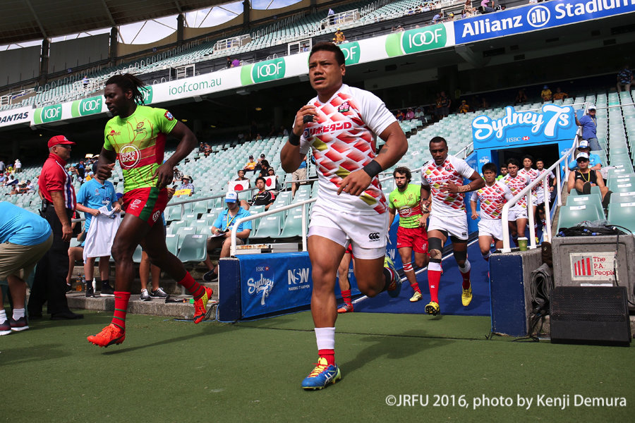 2016/2/7「HSBCワールドラグビーセブンズシリーズ 2015-2016 第4戦 オーストラリア大会」ボウル準々決勝 男子セブンズ日本代表 vs ポルトガル代表
