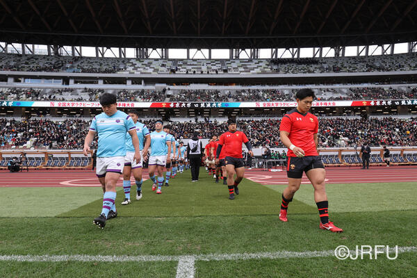 1/2「第59回全国大学ラグビーフットボール選手権大会」準決勝　帝京大学vs筑波大学