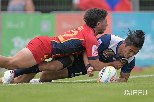 2023/01/21-22 HSBCワールドラグビーセブンズシリーズ2023 ハミルトン大会　vs スペイン