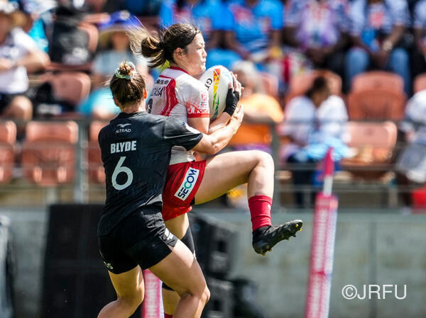 2023/01/21-22 HSBCワールドラグビーセブンズシリーズ2023 ハミルトン大会　カップ準々決勝ニュージーランド戦