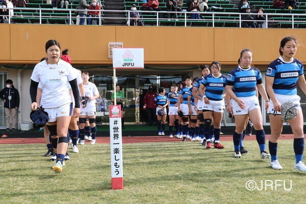 2023/1/22 第9回全国女子ラグビーフットボール選手権大会 日本体育大学ラグビー部女子  対  九州・ながと合同