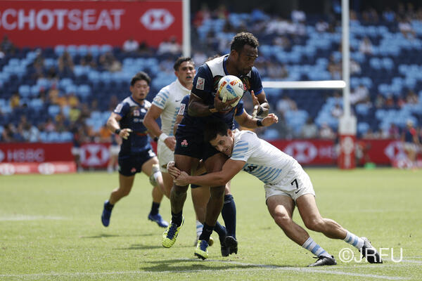 2023/01/27-29 HSBCワールドラグビーセブンズシリーズ2023 シドニー大会　vs アルゼンチン